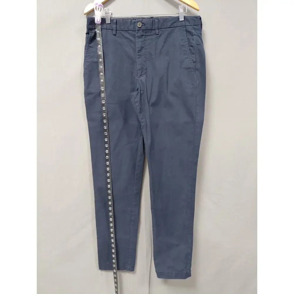 Banana Republic Lived-In Chino Tapered Slim Fit Stretch Men Size W33 L34